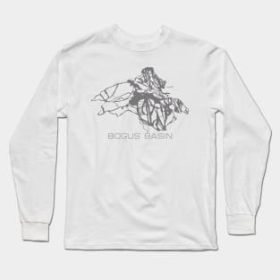 Bogus Basin Resort 3D Long Sleeve T-Shirt